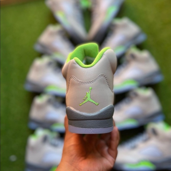 Jordan 5 green bean